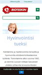 Mobile Screenshot of bioteekki.fi